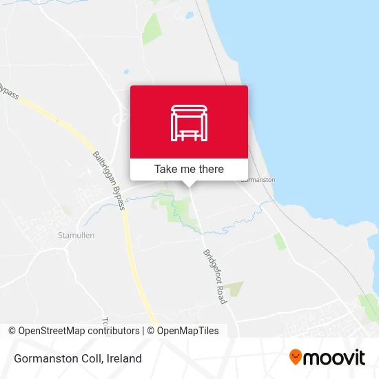 Gormanston Coll map