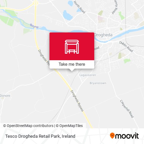 Tesco Drogheda Retail Park map