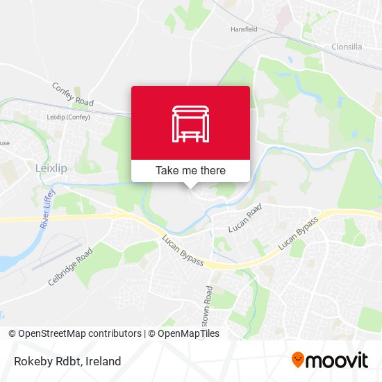 Rokeby Rdbt map