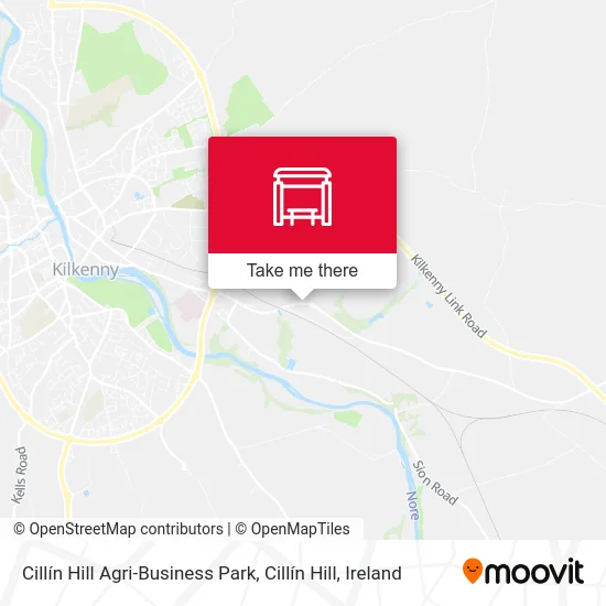 Cillín Hill Agri-Business Park, Cillín Hill map