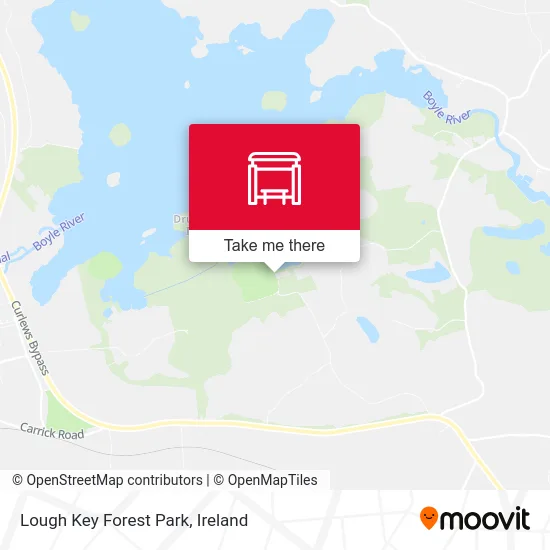 Lough Key Forest Park map