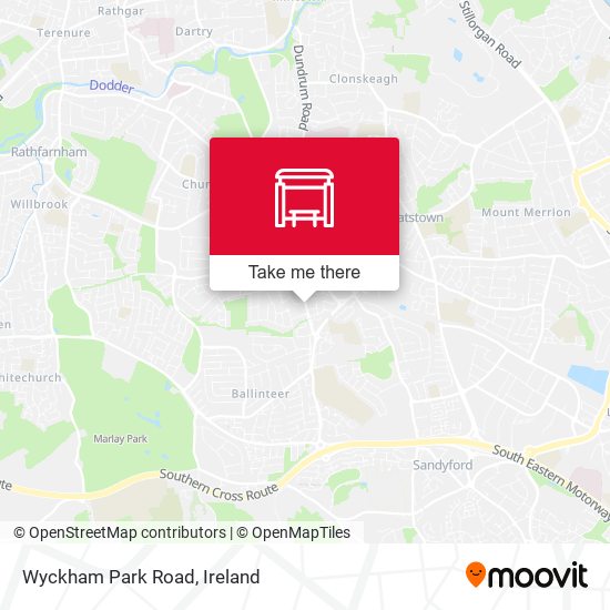 Wyckham Park Road map