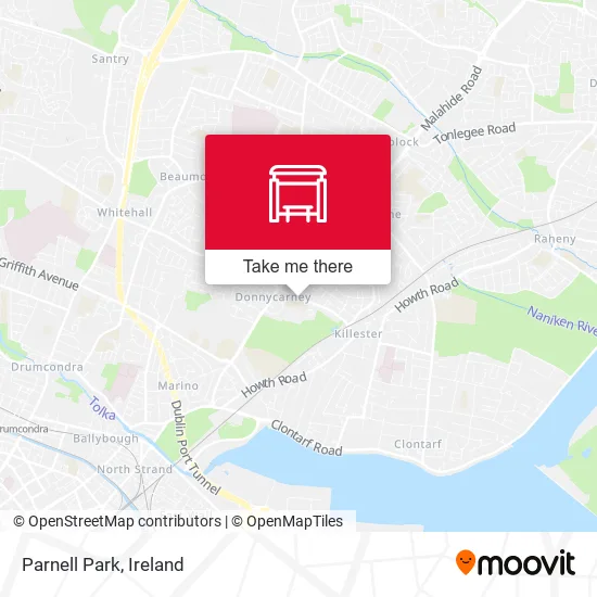 Parnell Park map