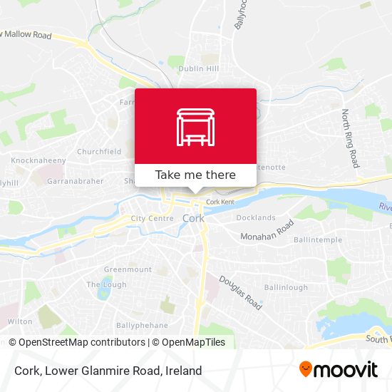 Cork, Lower Glanmire Road map