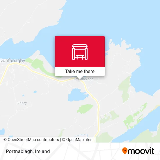 Portnablagh map