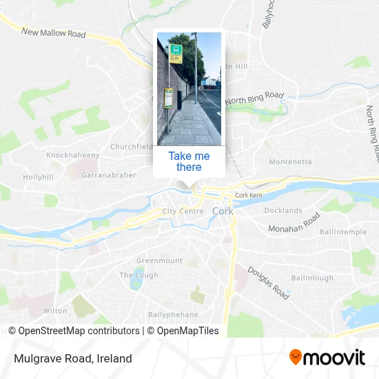 Mulgrave Road map