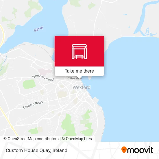 Custom House Quay map
