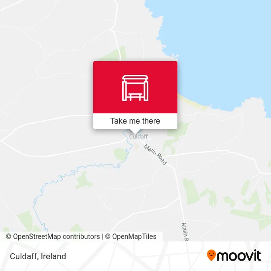 Culdaff map