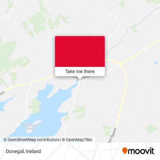 Donegal map