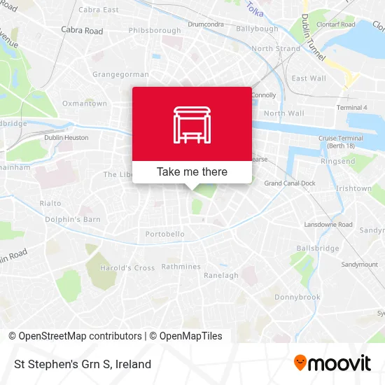 St Stephen's Grn S map