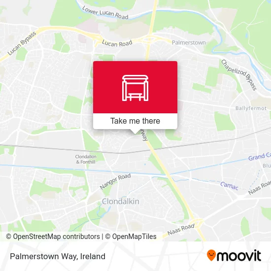 Palmerstown Way map