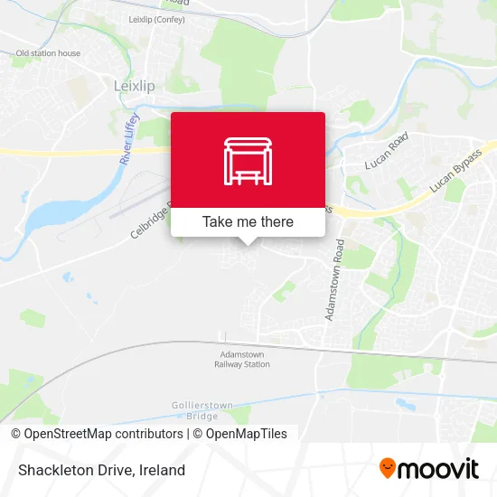 Shackleton Drive map