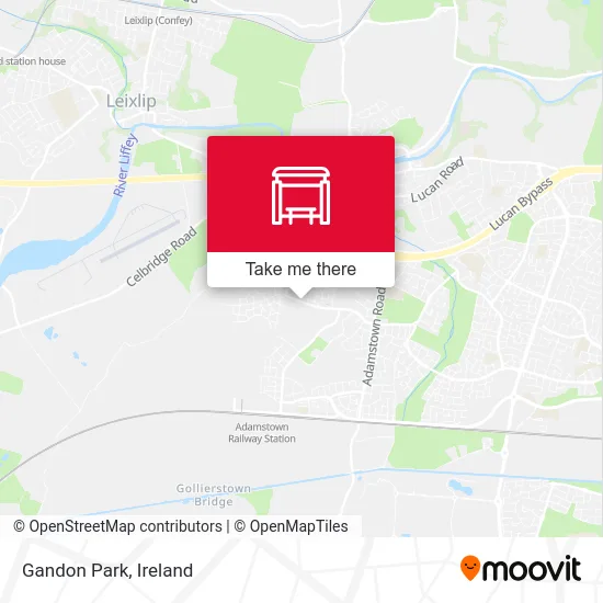 Gandon Park map