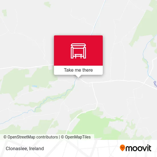 Clonaslee map