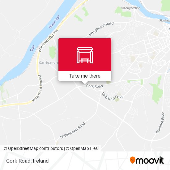 Cork Road map