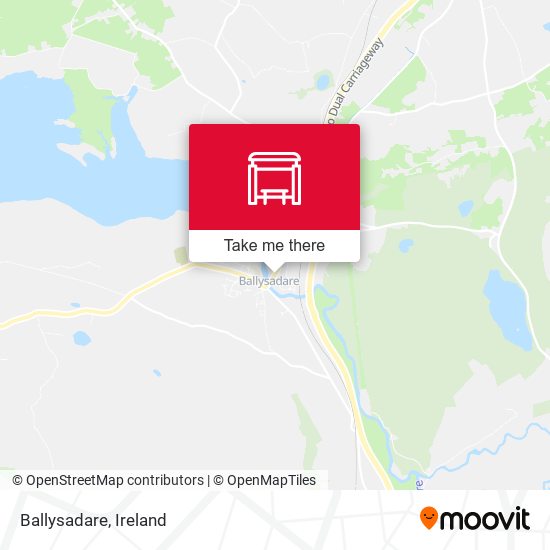 Ballysadare map