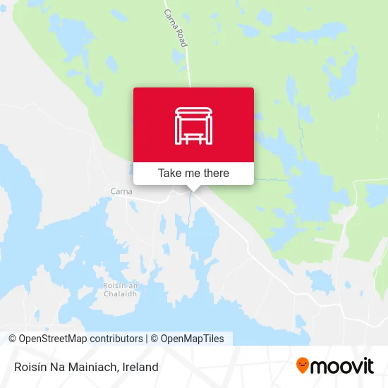 Roisín Na Mainiach map