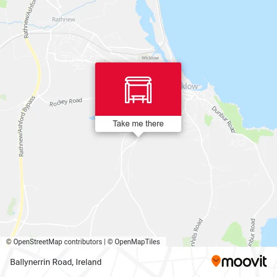 Ballynerrin Road map