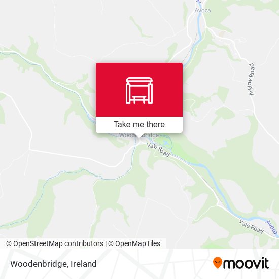 Woodenbridge map