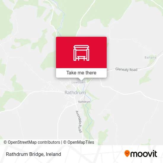 Rathdrum Bridge map