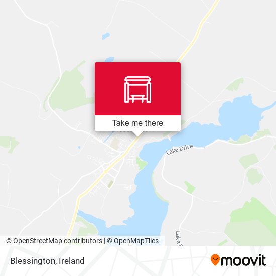 Blessington map