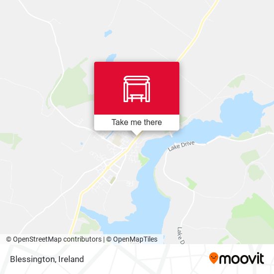 Blessington map