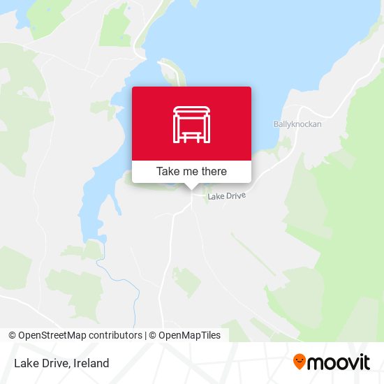 Lake Drive map