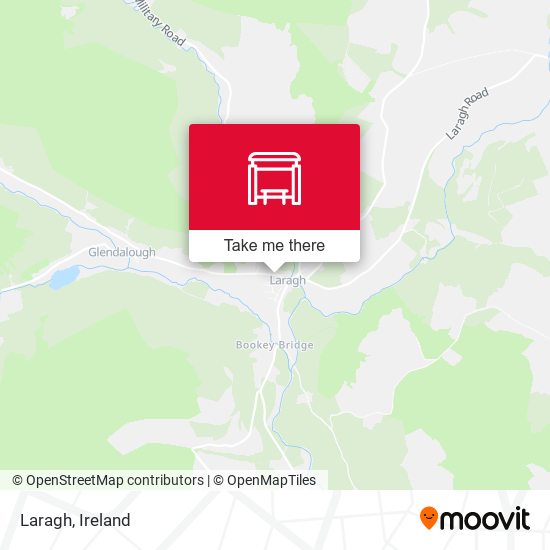 Laragh map