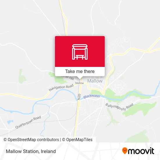 Mallow Station map