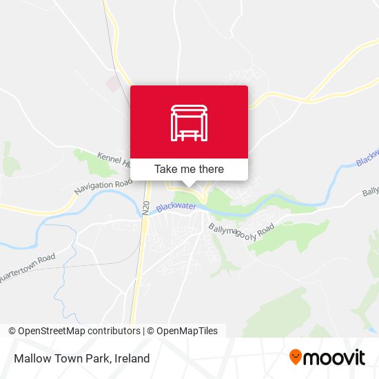 Mallow Town Park map