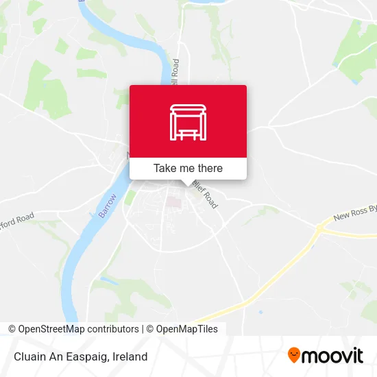Cluain An Easpaig map
