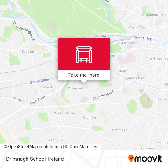 Drimnagh School map