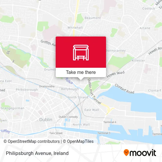 Philipsburgh Avenue map