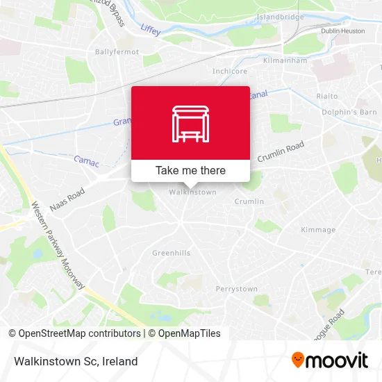Walkinstown Sc map