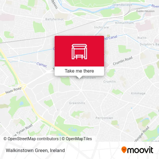 Walkinstown Green map