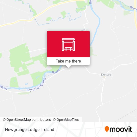 Newgrange Lodge map