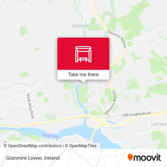 Glanmire Lower map