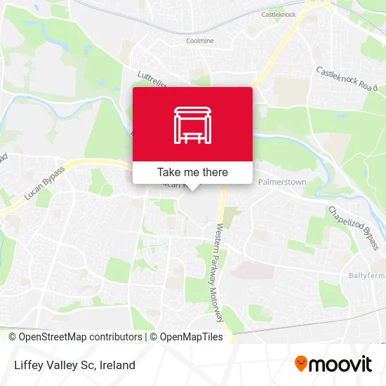 Liffey Valley Sc map