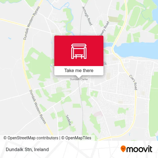 Dundalk Stn map