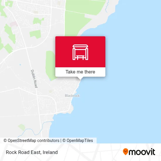 Rock Road East map