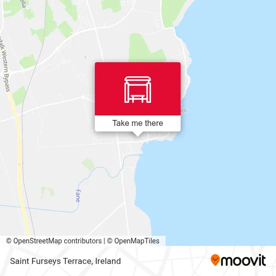 Saint Furseys Terrace map