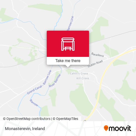 Monasterevin map