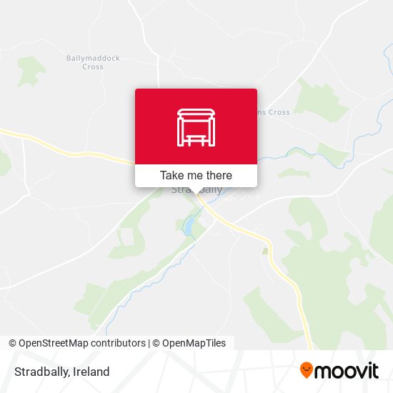 Stradbally map