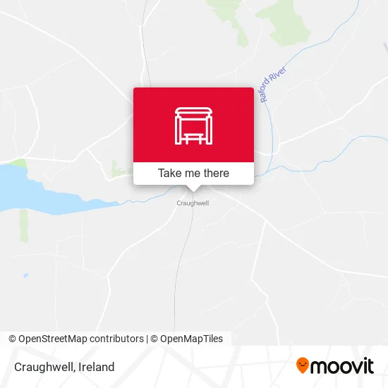 Craughwell map