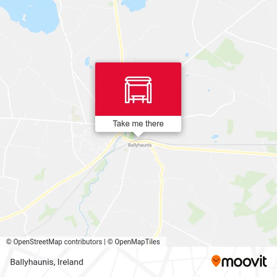 Ballyhaunis map