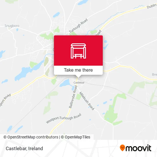 Castlebar map