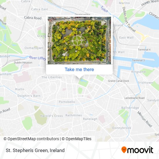 St. Stephen's Green map