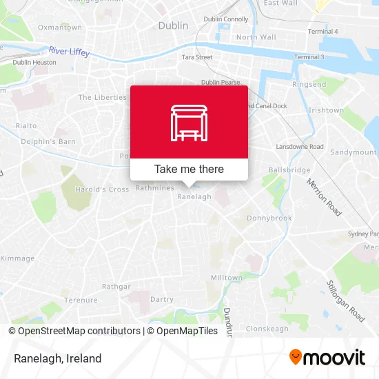 Ranelagh map