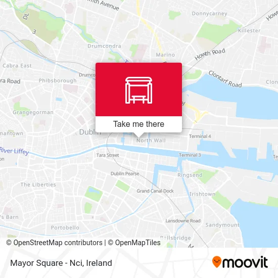 Mayor Square - Nci map