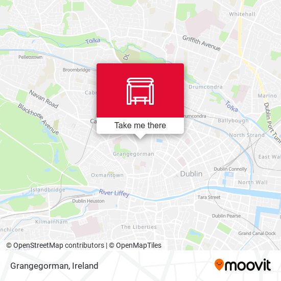 Grangegorman map